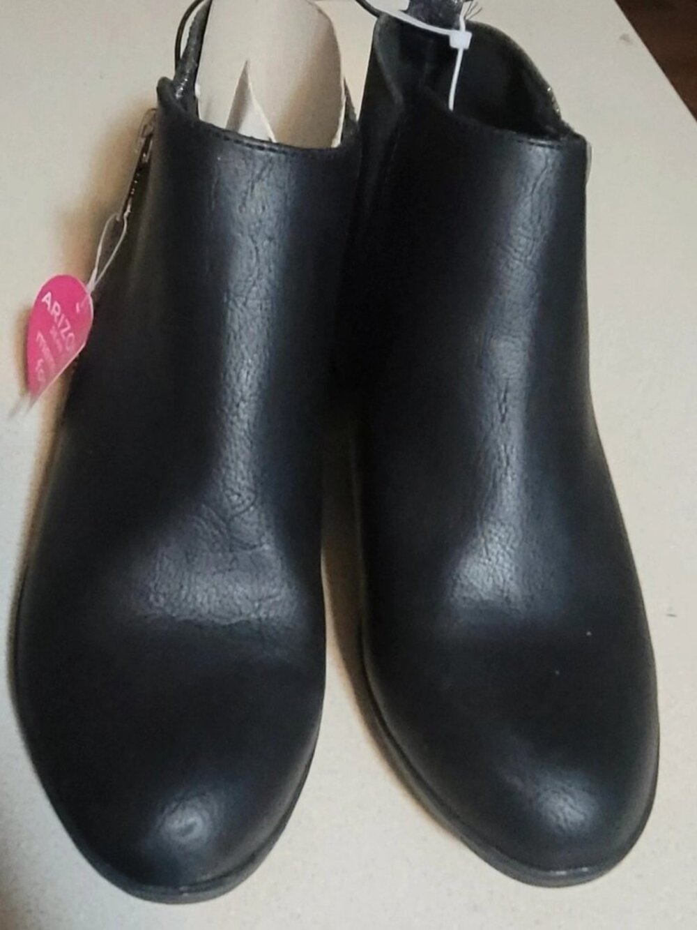 Arizona girl ankle boots- Black with sparkle